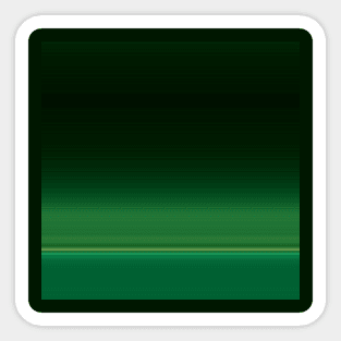 Ombre Emerald Green Sticker